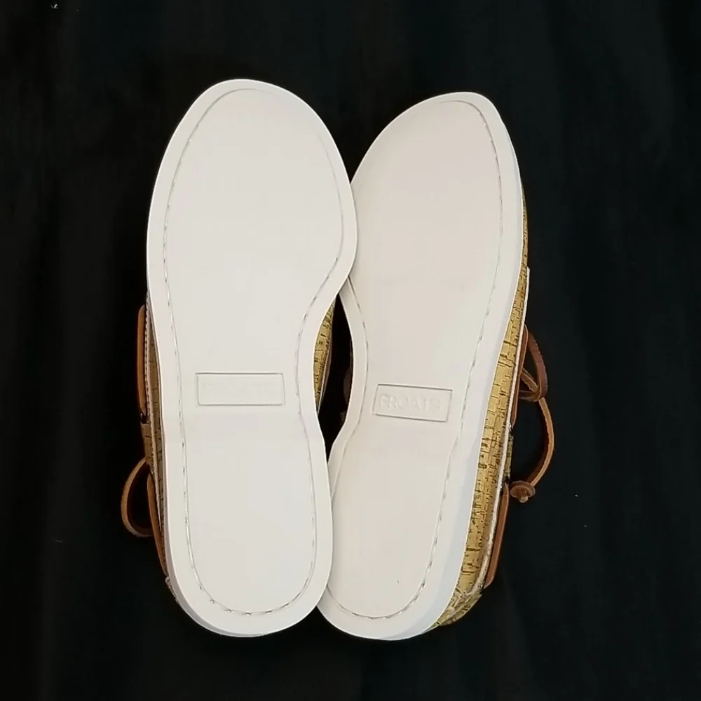 Froats Cork Boat Men's Shoes Sz 7